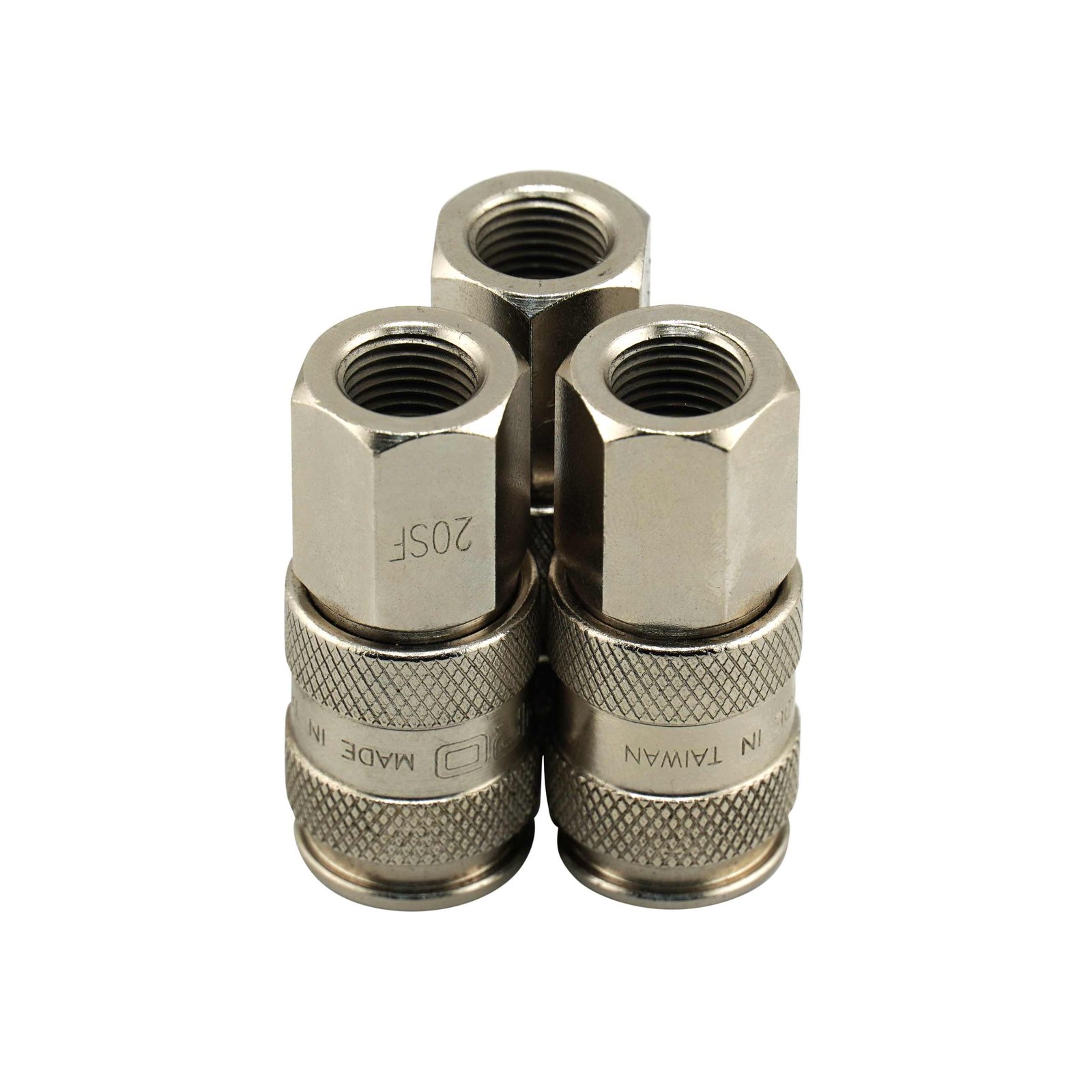 Universal Female Socket 3 in 1 Standard Steel Coupling